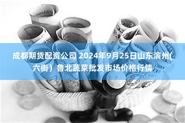 成都期货配资公司 2024年9月25日山东滨州(六街）鲁北蔬菜批发市场价格行情
