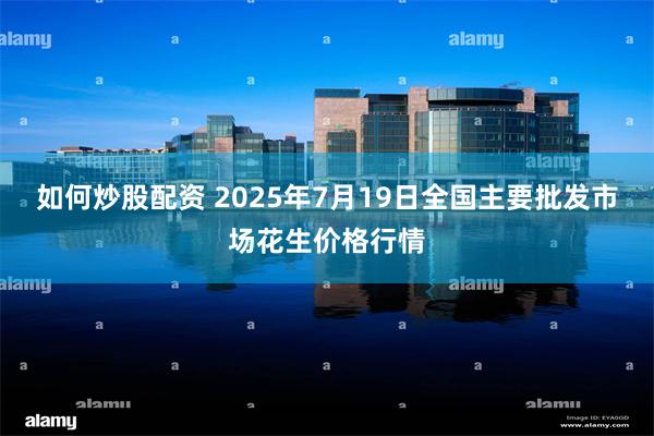 如何炒股配资 2025年7月19日全国主要批发市场花生价格行情
