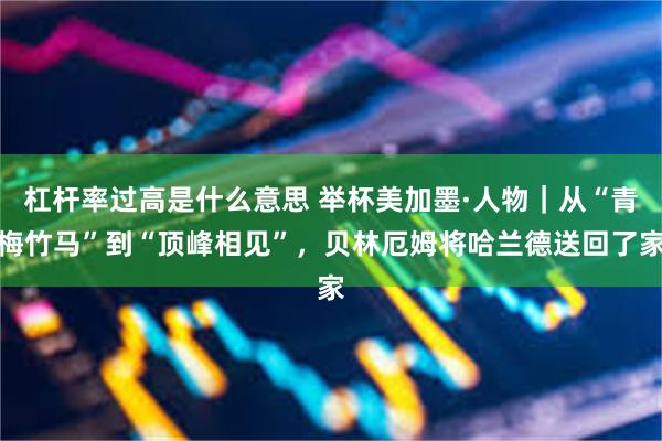 杠杆率过高是什么意思 举杯美加墨·人物｜从“青梅竹马”到“顶峰相见”，贝林厄姆将哈兰德送回了家