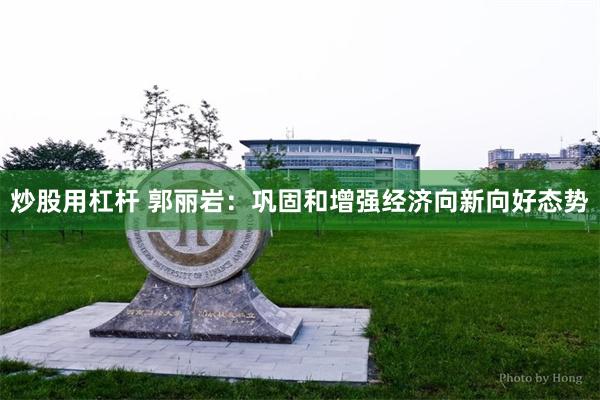 炒股用杠杆 郭丽岩：巩固和增强经济向新向好态势